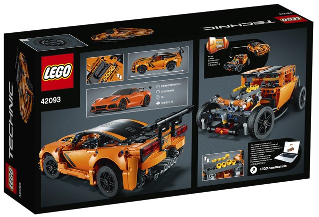 lego 42093 technic chevrolet corvette zr1