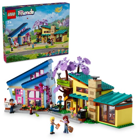 LEGO Friends Olly en Paisley's Huizen (LEGO 42620) | 5702017567310