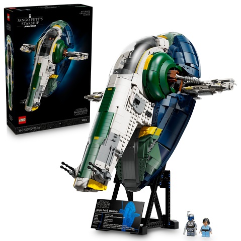 コウジ LEGO Star Wars Jango Fetts Firespray-class Ruimteschip UCS (LEGO