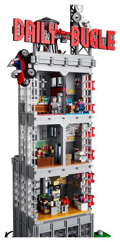 spiderman daily bugle lego 2021