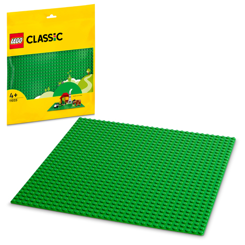 LEGO Classic Grondplaat 32x32 HELDERGROEN (LEGO 11023) | 5702017184265 | BRICKshop - LEGO en DUPLO