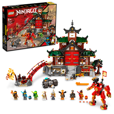 硯板 LEGO 71771 The Crystal King Temple Set Parts List