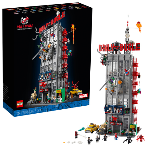 spiderman daily bugle lego 2021