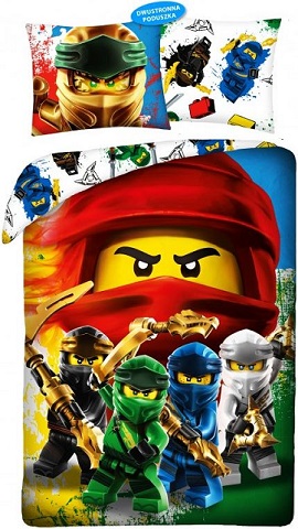 Maladroit vloeistof bezorgdheid LEGO Dekbedovertrek Ninjago 2-in-1 Ninjago Crew | 5902729045452 | BRICKshop  - LEGO en DUPLO specialist