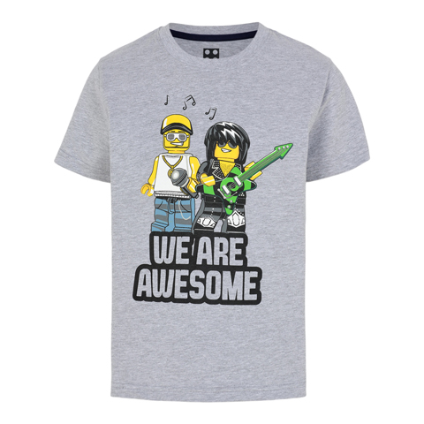 LEGO T shirt LICHTGRIJS M12010025 Maat 134 5700067985269