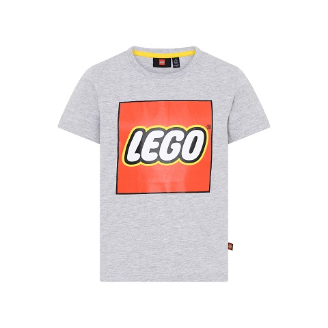 LEGO T shirt LICHTGRIJS LWTAYLOR 601 Maat 104 5700068327976 BRICKshop LEGO en DUPLO specialist