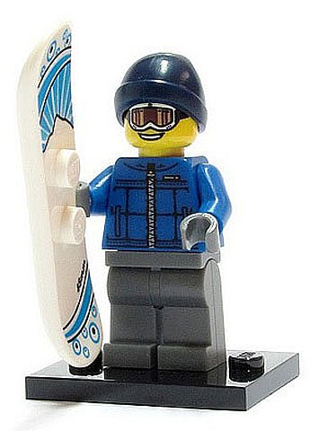 LEGO Wintersporter met Snowboard (LEGO 880516) LEGO Minifigs