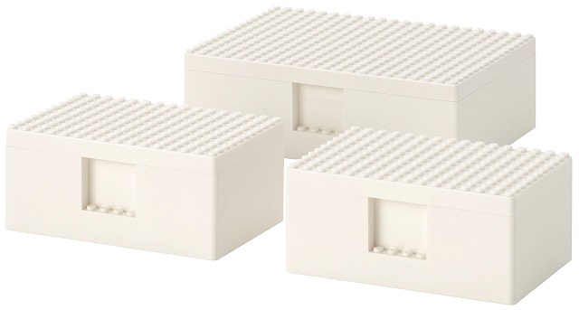 Bijna Rustiek Okkernoot IKEA BYGGLEK LEGO Opbergbox (Set van 3) | 70372186233369 | BRICKshop - LEGO  en DUPLO specialist