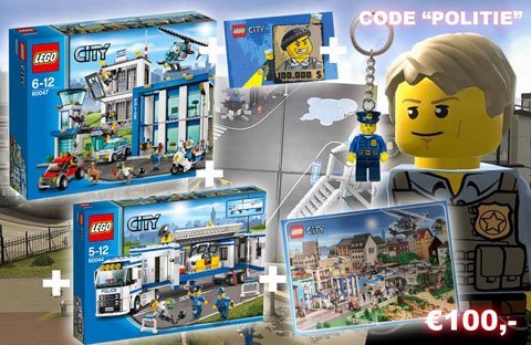 Dezelfde Doe herleven banner LEGO City Politie SUPERAANBIEDING! | Winkel - LEGO en DUPLO specialist
