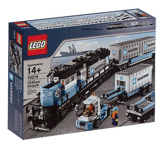 Vader Gedwongen kleinhandel LEGO 10219 Maersk Train Review | LEGO - LEGO en DUPLO specialist